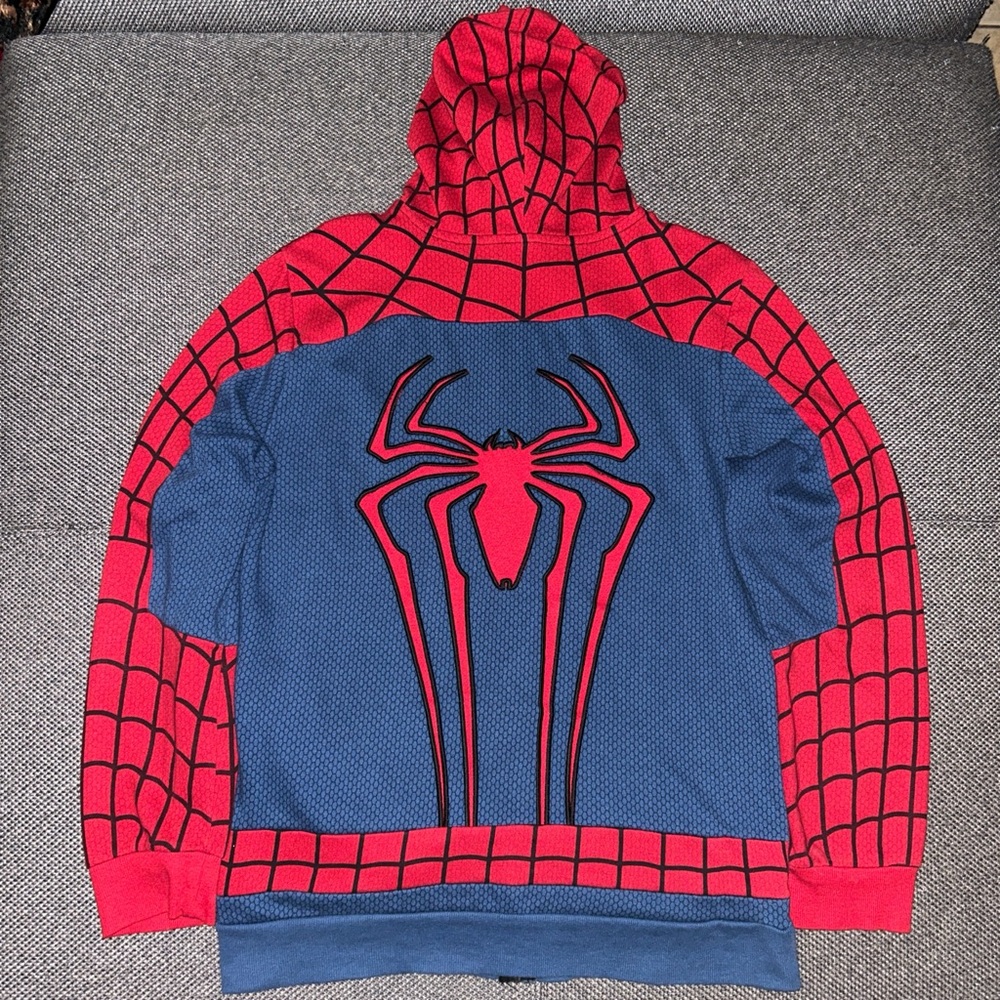 Rare The Amazing Spider-Man 2 Movie Promo Full Zip Hoodie - Picture 5 of 6